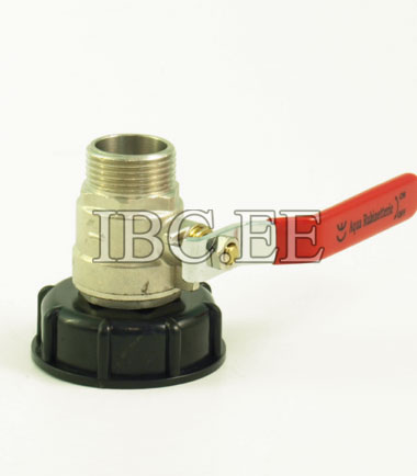Adapter S60X6 female and 1 inch valve MM NPT / BSP thread