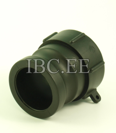 Adapteri kinnitamine 2-tollise DN50 sisselaskekeermega 2-tollise Camlock-vooliku jämeda keermega