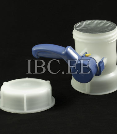 Vārsts priekš 1000 litru IBC tvertnes, 100mm (DN80) ar vītni S100x8 Vārsts priekš 1000 litru IBC tvertnes, 100mm (DN80) ar vītni S100x8