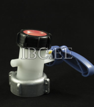 IBC Tank Container screwable 62mm DN40 Butterfly Valve