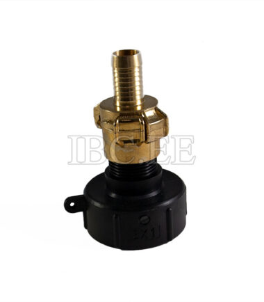 Adapter IBC - Geka coupling S60X6 female 1' 'M nikkel Geka hose brass 20 mm