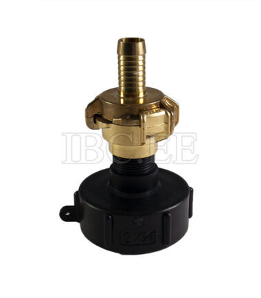 Adapter IBC - Geka coupling S60X6 female 3/4'' M nikkel Geka hose brass 17 mm