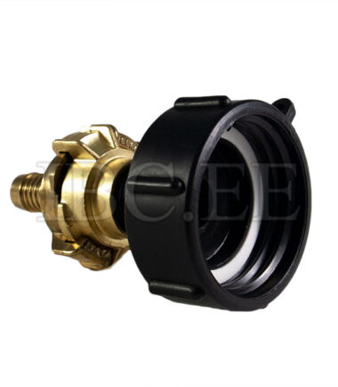 Adapter IBC - Geka coupling S60X6 female 3/4'' M nikkel Geka hose brass 17 mm