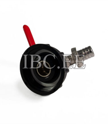 Переходник для контейнера IBC 2 "с клапаном 3⁄4" для шланга 19 мм