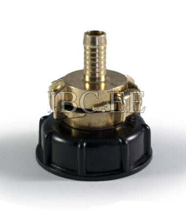 Adapter IBC - Geka coupling S60X6 female 3/4'' nikkel Geka hose brass 13 mm