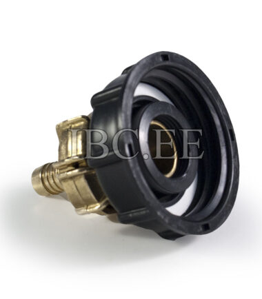 Adapter IBC - Geka coupling S60X6 female 3/4'' nikkel Geka hose brass 13 mm