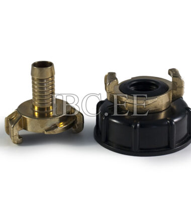 Adapter IBC - Geka coupling S60X6 female 3/4'' nikkel Geka hose brass 20 mm