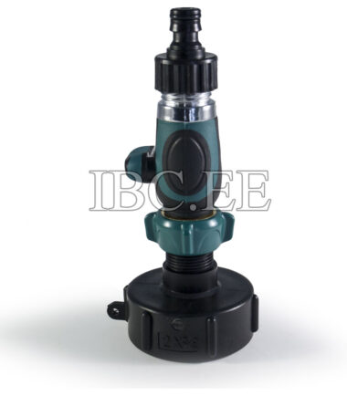 IBC connector S60X6 1 Way Tap Connectors 3/4'' Pipe Tap for Garden Irrigation System plastik
