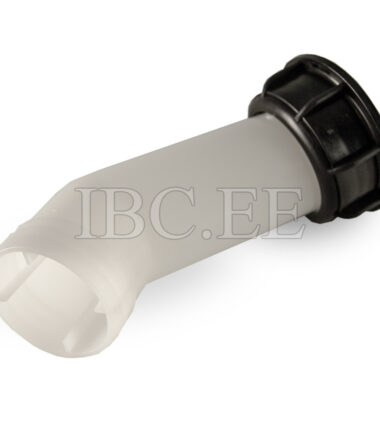 2" IBC Tap Extension Spout Angled Outlet Nozzle