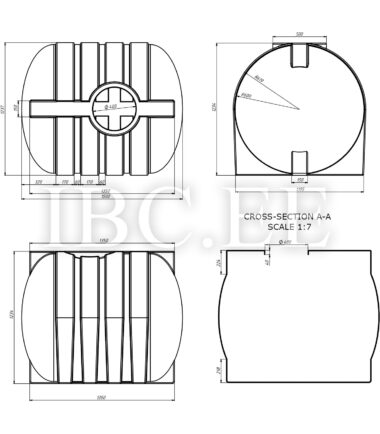 UHP бак Cisteron G-1500 (1500л) UHP бак Cisteron G-1500 (1500л)