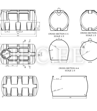 UHP tankki Cisteron G-250 (250L)