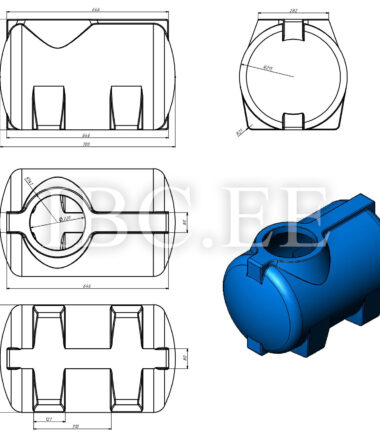 UHP tvertne Cisteron G-85 (85L)