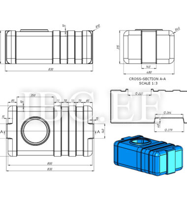 UHP bakas Kubaton Economy SG-100 (100L)