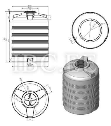 UHP mahuti Verticon V-1500 (1500L)