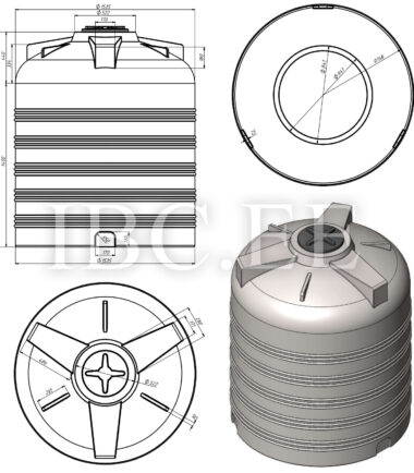 Tanque UHP V-3000 (3000L)
