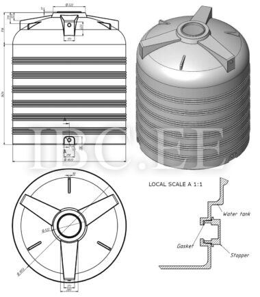 UHP mahuti Verticon V-5000 (5000L)