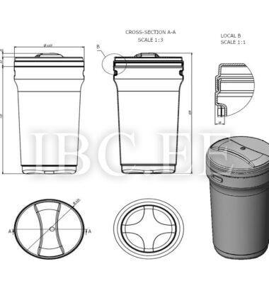 UHP tank Salton C-75 (75L)